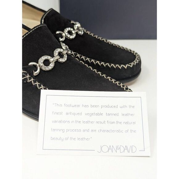 NEW IN BOX $149 VINTAGE LEATHER JOAN AND DAVID SLIP ON SHOES - Picture 2 of 7